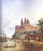 The Monastery of Melk on the Danube
